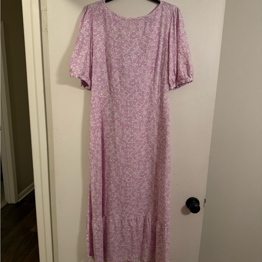 Who What Wear Tie-Back Dress